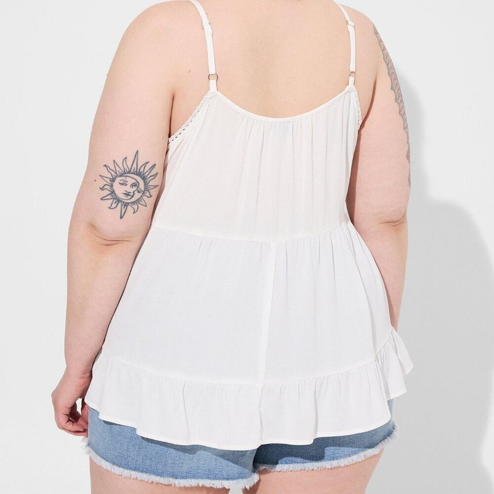 Challis Embroidered Cami - Picture 3 of 5
